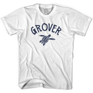 Grover Beach Sea Turtle Youth Cotton T-shirt - White