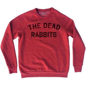The Dead Rabbits Adult Tri-Blend Sweatshirt - Cardinal Red