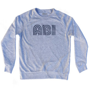 Abilene ABI Airport Adult Tri-Blend Sweatshirt - Heather Grey Abilene ABI Airport Adult Tri-Blend Sweatshirt - Heather Grey