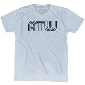 Appleton Airport ATW Adult Tri-Blend T-shirt - Athletic White