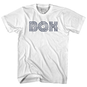 Brunswick Airport BQK Adult Cotton T-shirt - White