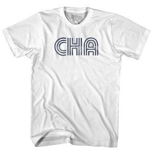 Chattanooga CHA Airport Womens Cotton Junior Cut T-Shirt - White