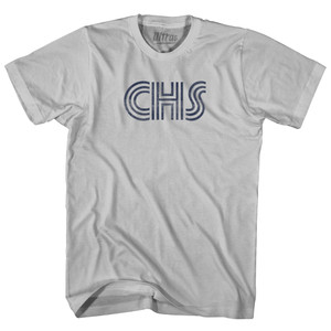 Charleston CHS Airport Adult Cotton T-shirt - Cool Grey