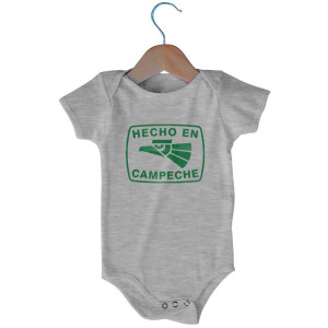 Hecho En Campeche Vintage One-piece - Grey Heather