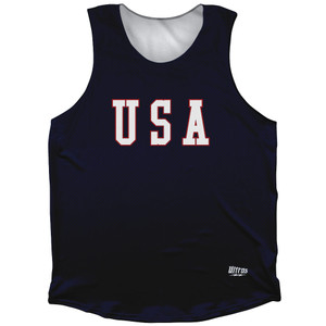 USA Gump Athletic Tank Top Made in USA - Navy USA Gump Athletic Tank Top Made in USA - Navy