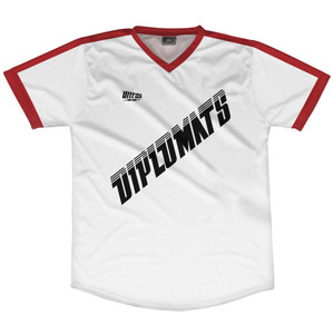 Washington Diplomats 1981 Soccer Jersey Made In USA - White Washington Diplomats 1981 Soccer Jersey Made In USA - White