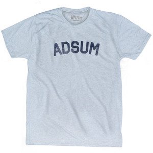 Adsum Adult Tri-Blend T-shirt - Athletic White