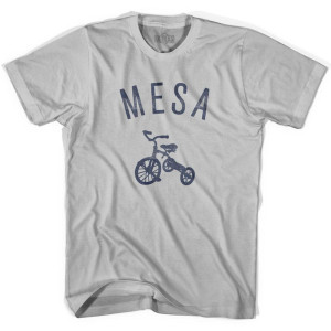 Mesa City Tricycle Adult Cotton T-shirt - Cool Grey Mesa City Tricycle Adult Cotton T-shirt - Cool Grey