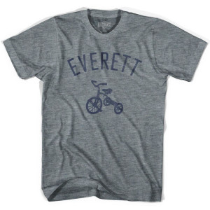 Everett City Tricycle Youth Tri-Blend T-shirt - Athletic Grey