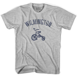 Wilmington City Tricycle Youth Cotton T-shirt - Grey Heather