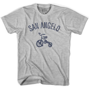 San Angelo City Tricycle Youth Cotton T-shirt - Grey Heather
