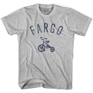 Fargo City Tricycle Youth Cotton T-shirt - Grey Heather Fargo City Tricycle Youth Cotton T-shirt - Grey Heather