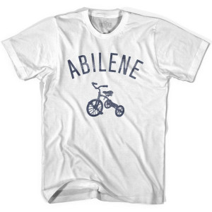 Abilene Tricycle Youth Cotton T-shirt - White