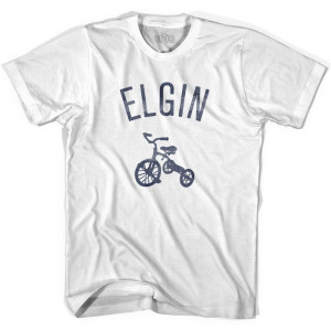 Elgin City Tricycle Youth Cotton T-shirt - White