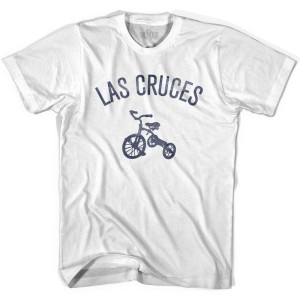 Las Cruces City Tricycle Youth Cotton T-shirt - White Las Cruces City Tricycle Youth Cotton T-shirt - White