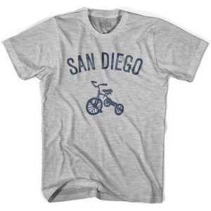 San Diego City Tricycle Youth Cotton T-shirt - Grey Heather