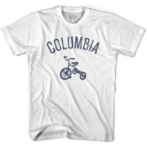 Columbia City Tricycle Youth Cotton T-shirt - White