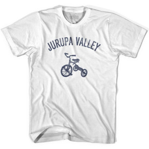 Jurupa Valley City Tricycle Womens Cotton T-shirt - White Jurupa Valley City Tricycle Womens Cotton T-shirt - White