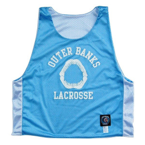 Outer Banks Lacrosse Pinnie Made In USA - Baby Blue Outer Banks Lacrosse Pinnie Made In USA - Baby Blue