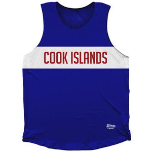 Cook Islands Athletic Tank Top - Blue