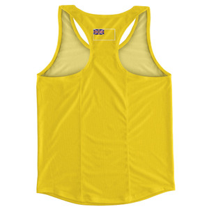 Niue Running Tank Top Made In USA - Yellow Niue Running Tank Top Made In USA - Yellow