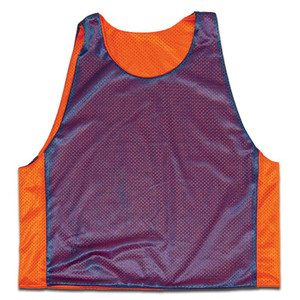 Royal and Orange Reverisble Lacrosse Pinnie Made In USA - Royal & Orange Royal and Orange Reverisble Lacrosse Pinnie Made In USA - Royal & Orange