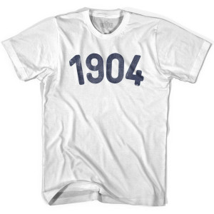 1904 Year Celebration Youth Cotton T-shirt - White 1904 Year Celebration Youth Cotton T-shirt - White