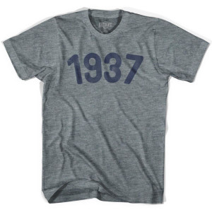 1937 Year Celebration Youth Tri-Blend T-shirt - Athletic Grey 1937 Year Celebration Youth Tri-Blend T-shirt - Athletic Grey