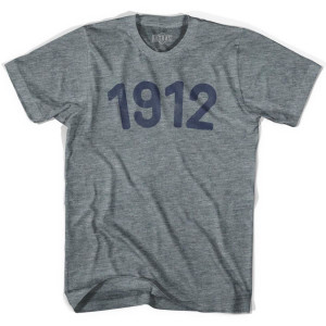 1912 Year Celebration Womens Tri-Blend T-shirt - Athletic Grey