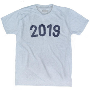 2019 Year Celebration Adult Tri-Blend T-shirt - Athletic White 2019 Year Celebration Adult Tri-Blend T-shirt - Athletic White