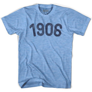 1906 Year Celebration Adult Tri-Blend T-shirt - Athletic Blue 1906 Year Celebration Adult Tri-Blend T-shirt - Athletic Blue