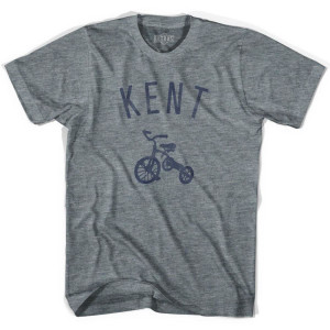 Kent City Tricycle Womens Tri-Blend T-shirt - Athletic Grey Kent City Tricycle Womens Tri-Blend T-shirt - Athletic Grey