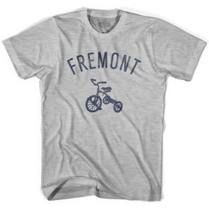 Fremont City Tricycle Adult Cotton T-shirt - Grey Heather Fremont City Tricycle Adult Cotton T-shirt - Grey Heather