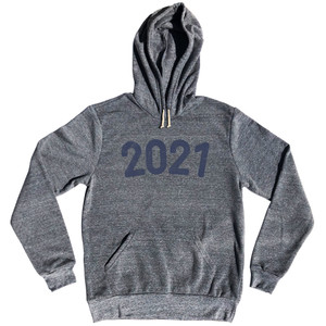 2021 Year Celebration Tri-Blend Hoodie - Athletic Grey 2021 Year Celebration Tri-Blend Hoodie - Athletic Grey