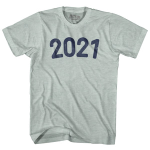 2021 Year Celebration Adult Tri-Blend T-shirt - Athletic Cool Grey 2021 Year Celebration Adult Tri-Blend T-shirt - Athletic Cool Grey