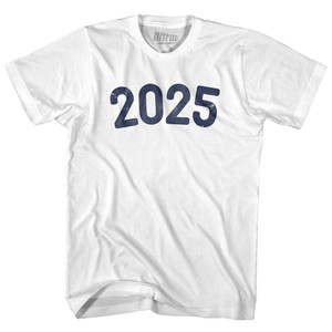 2025 Year Celebration Adult Cotton T-shirt - White