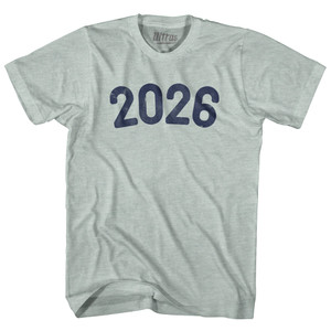 2026 Year Celebration Adult Tri-Blend T-shirt - Athletic Cool Grey 2026 Year Celebration Adult Tri-Blend T-shirt - Athletic Cool Grey
