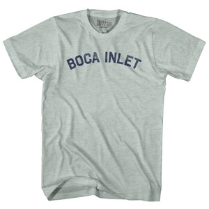 Boca Inlet Adult Tri-Blend T-shirt - Athletic Cool Grey