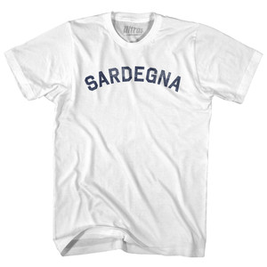 Sardegna Adult Cotton T-shirt - White
