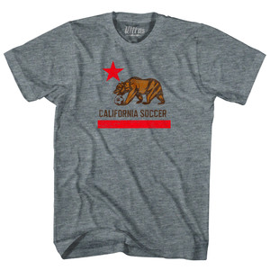 California Soccer Youth Tri-Blend T-shirt - Athletic Grey