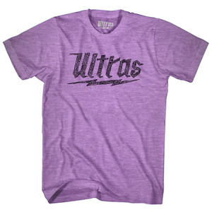 Ultras Line Adult Tri-Blend T-shirt - Athletic Purple