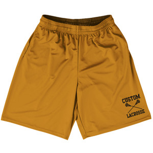 Custom Lacrosse Orange Burnt Black Art Lacrosse Shorts Made In USA Custom Lacrosse Orange Burnt Black Art Lacrosse Shorts Made In USA