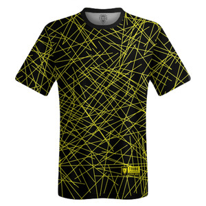 Laser Show Lacrosse Shooter Shirt - Bright Yellow