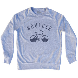 Boulder Bike Adult Tri-Blend Sweatshirt - Grey Heather