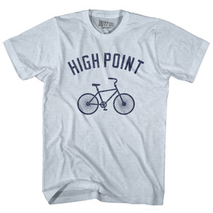 High Point Bike Adult Tri-Blend T-shirt - Athletic White High Point Bike Adult Tri-Blend T-shirt - Athletic White