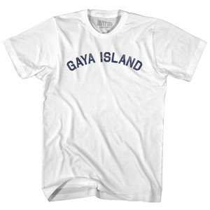 Gaya Island Youth Cotton T-shirt - White Gaya Island Youth Cotton T-shirt - White