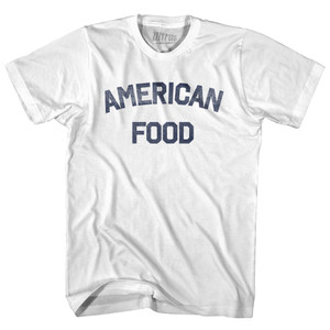 American Food Youth Cotton T-shirt - White