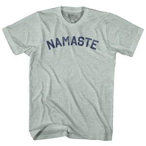 Namaste Adult Tri-Blend T-shirt - Athletic Cool Grey