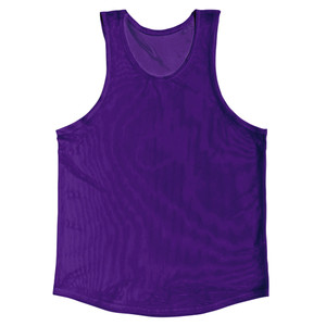 Purple Lakers Sheer See Through Mesh Athletic Tank Top - Purple Lakers Purple Lakers Sheer See Through Mesh Athletic Tank Top - Purple Lakers