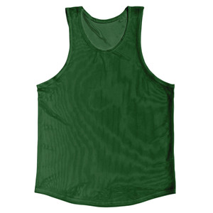 Green Hunter See Through Mesh Sheer Athletic Tank Top - Green Hunter Green Hunter See Through Mesh Sheer Athletic Tank Top - Green Hunter